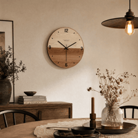 Royal Opera Modern Split Face Wall Clock