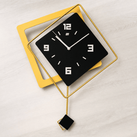 Royal Opera Modern Wall Clock Large Face Silent