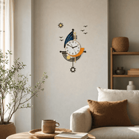 Royal Opera Nautical Sailboat Wall Clock