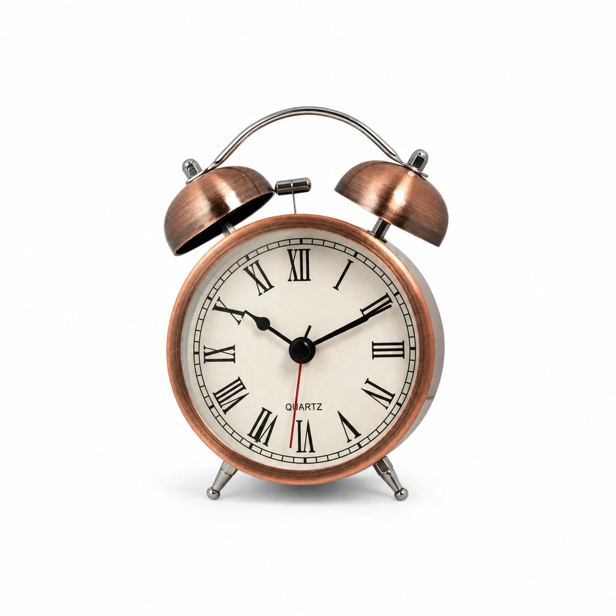 Royal Opera Numeral Alarm Clock Twin Bell Roman Numerals