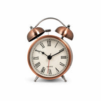 Royal Opera Numeral Alarm Clock Twin Bell Roman Numerals