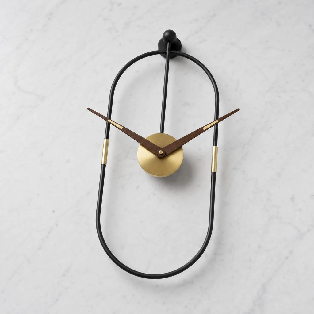 Royal Opera Oval Silent Wall Clock