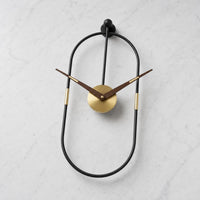 Royal Opera Oval Silent Wall Clock