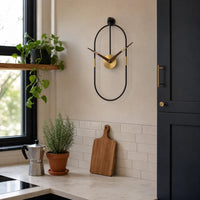 Royal Opera Oval Silent Wall Clock