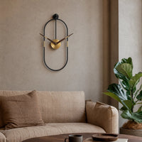 Royal Opera Oval Silent Wall Clock