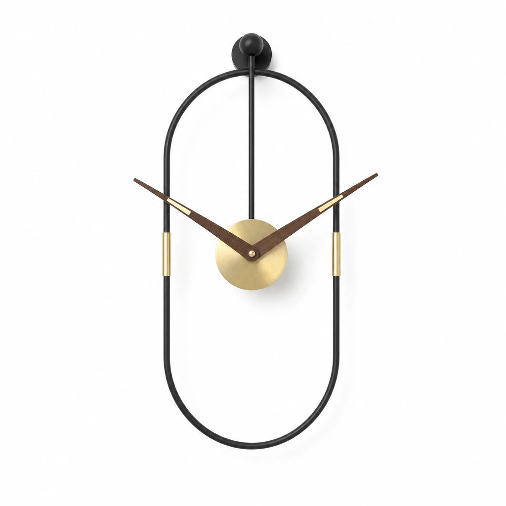 Royal Opera Oval Silent Wall Clock