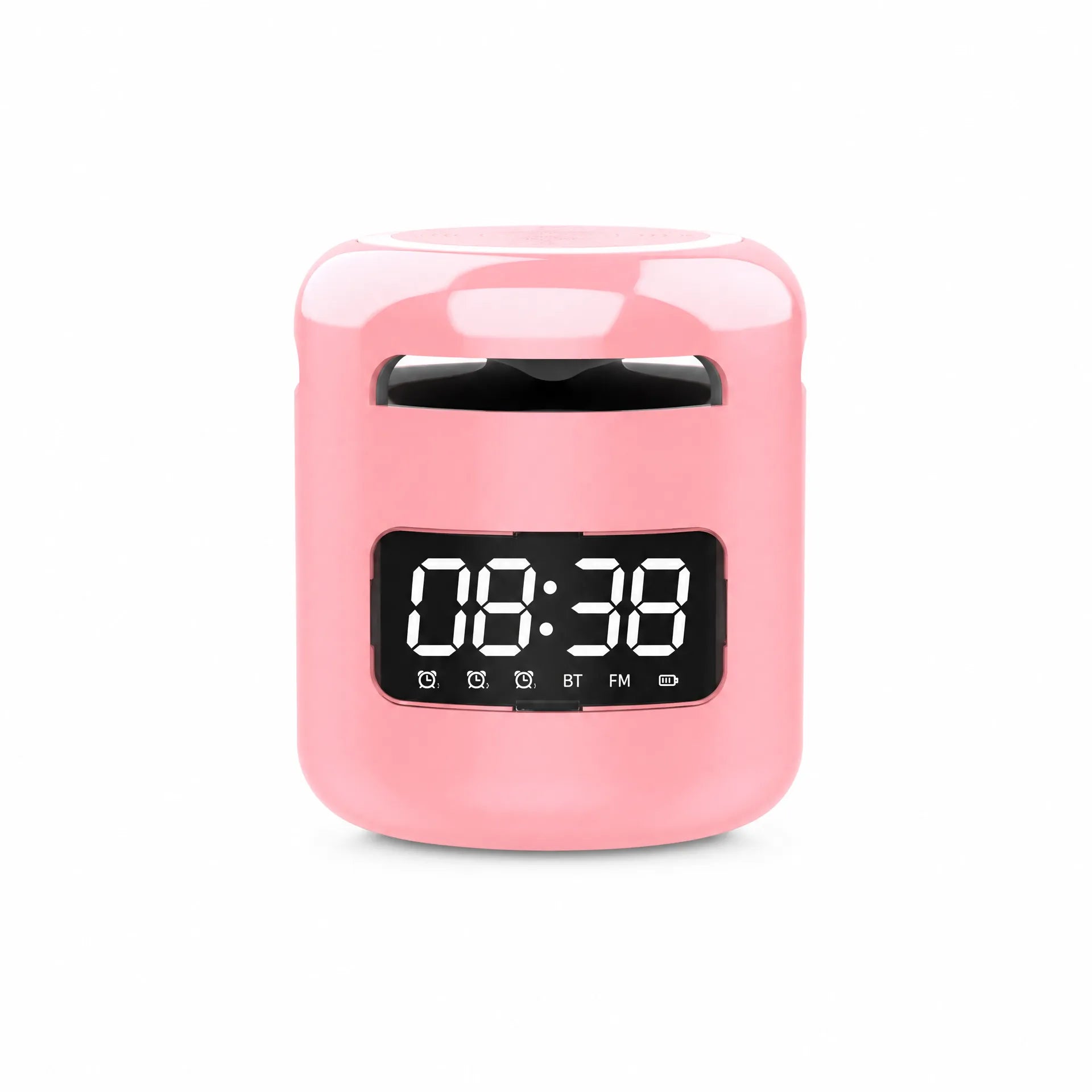 Royal Opera Pink Alarm Clock Digital FM Radio