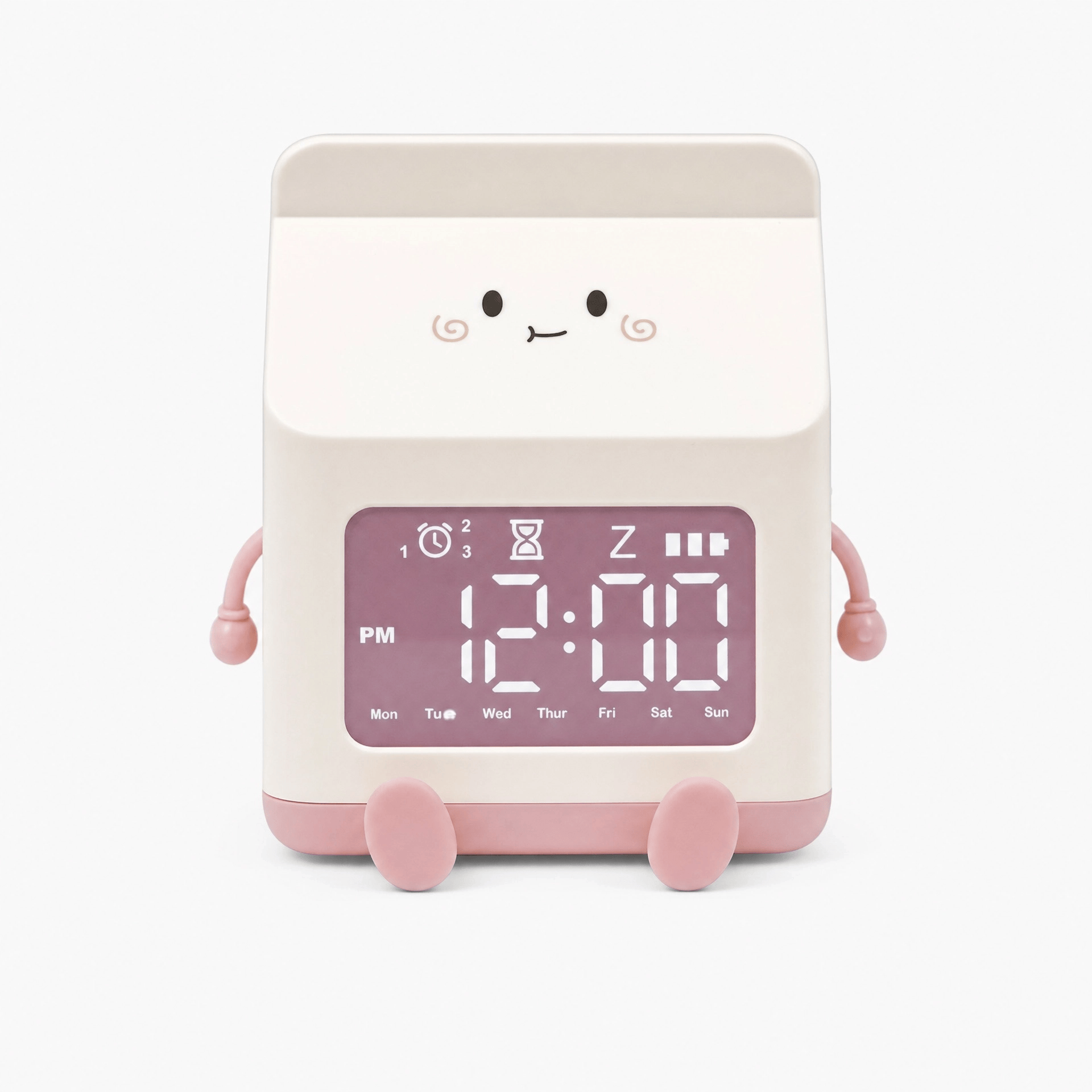 Royal Opera Pink Kids Alarm Clock Wake Up Light