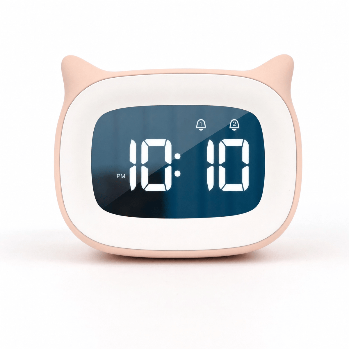 Royal Opera Pink Kids Cat Alarm Clock Night Light