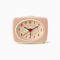 Royal Opera Pink Retro Analog Alarm Clock