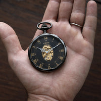 Royal Opera Pocket Watch Antique Floral