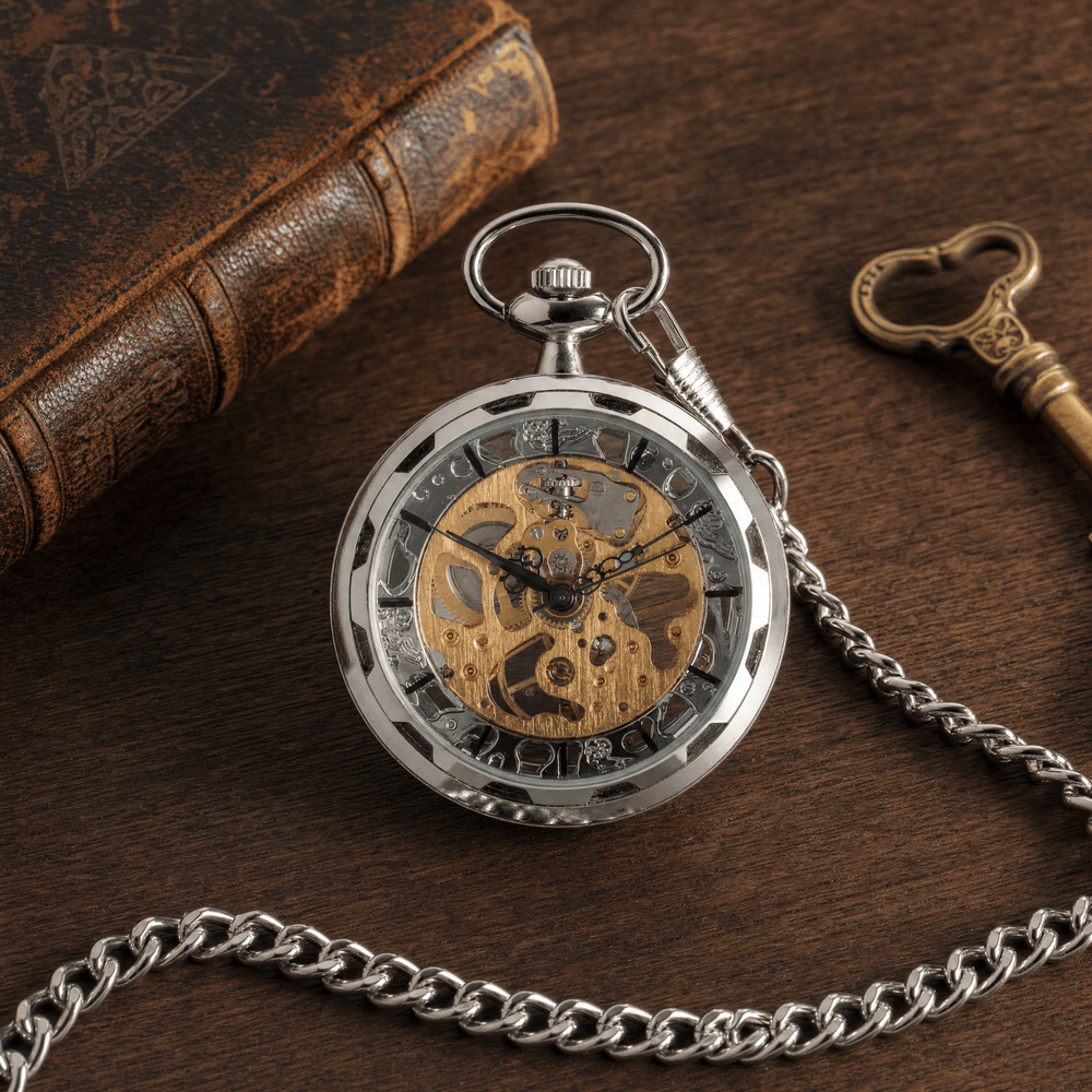 Royal Opera Pocket Watch Antique For Him Chain
