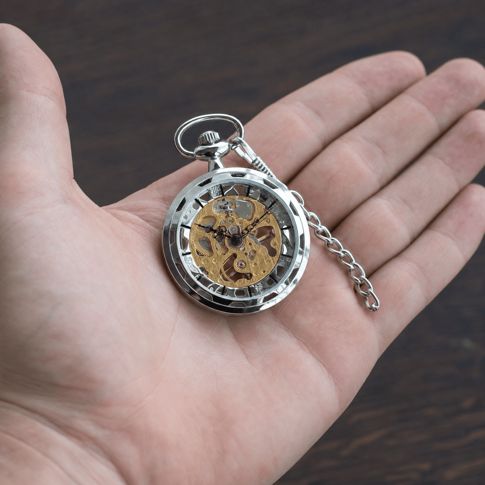 Royal Opera Pocket Watch Antique For Him Chain