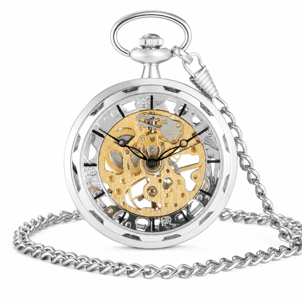 Royal Opera Pocket Watch Antique For Him Chain