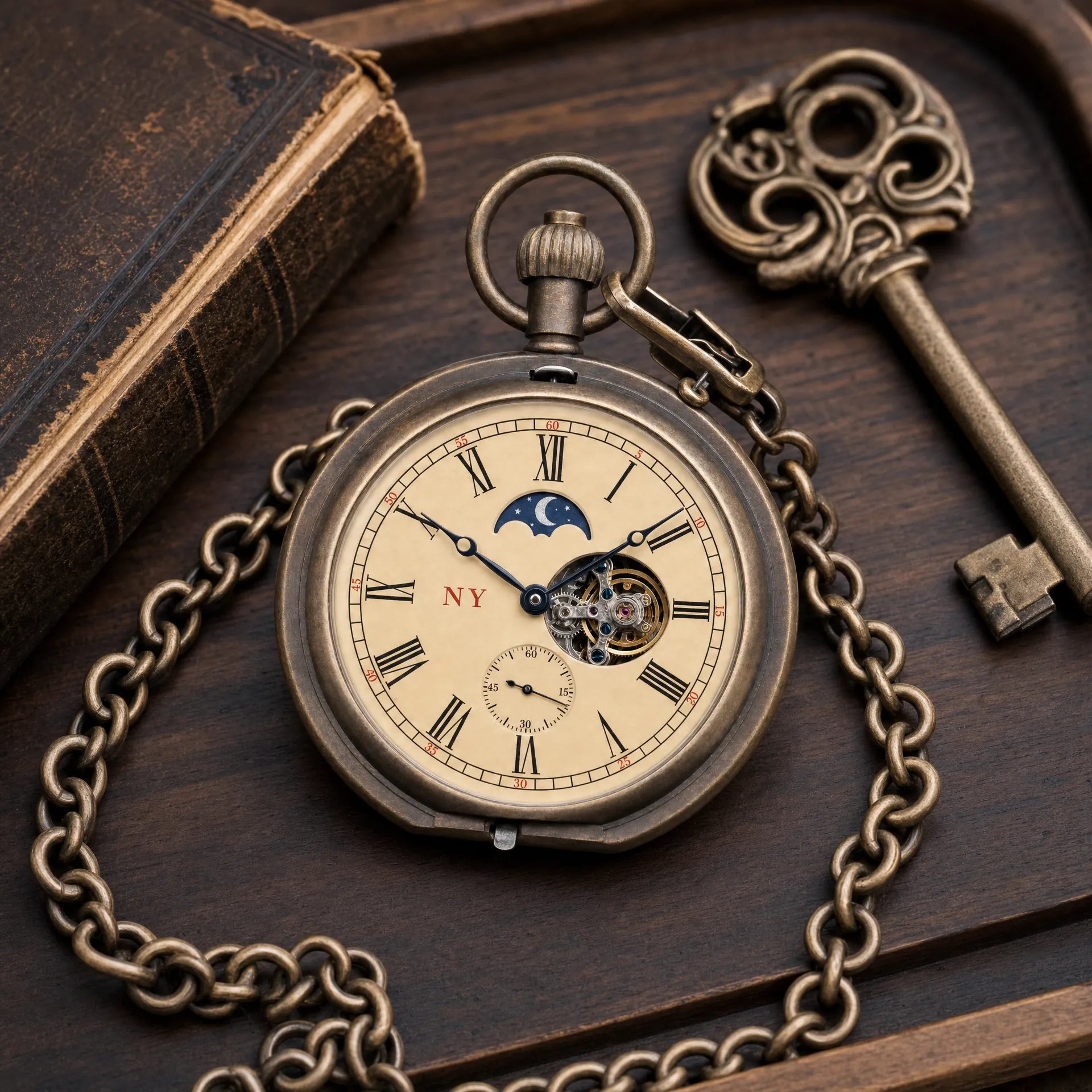Royal Opera Pocket Watch Antique Open Face