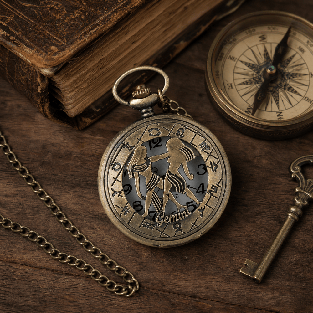 Royal Opera Pocket Watch Antique Quartz