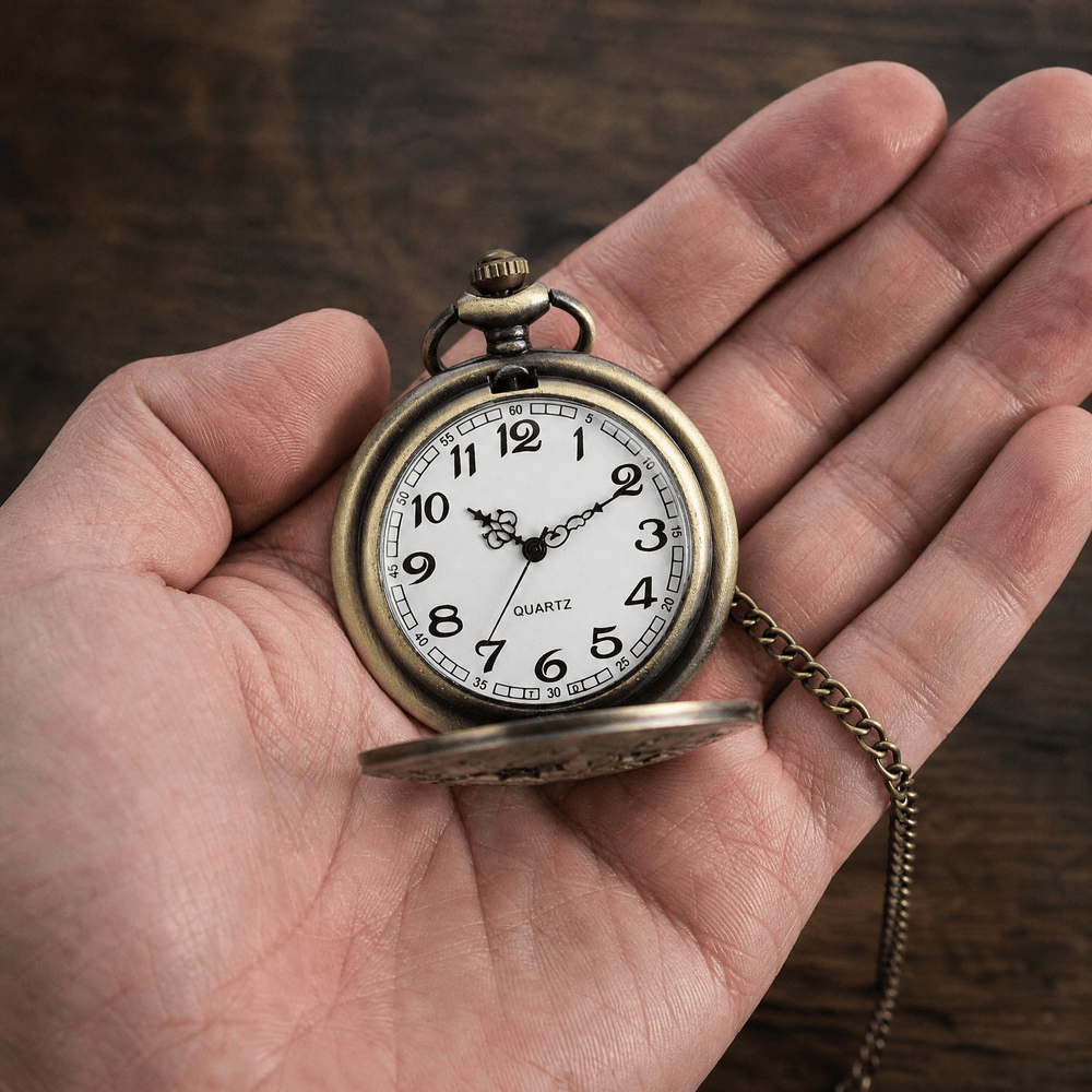 Royal Opera Pocket Watch Antique Quartz