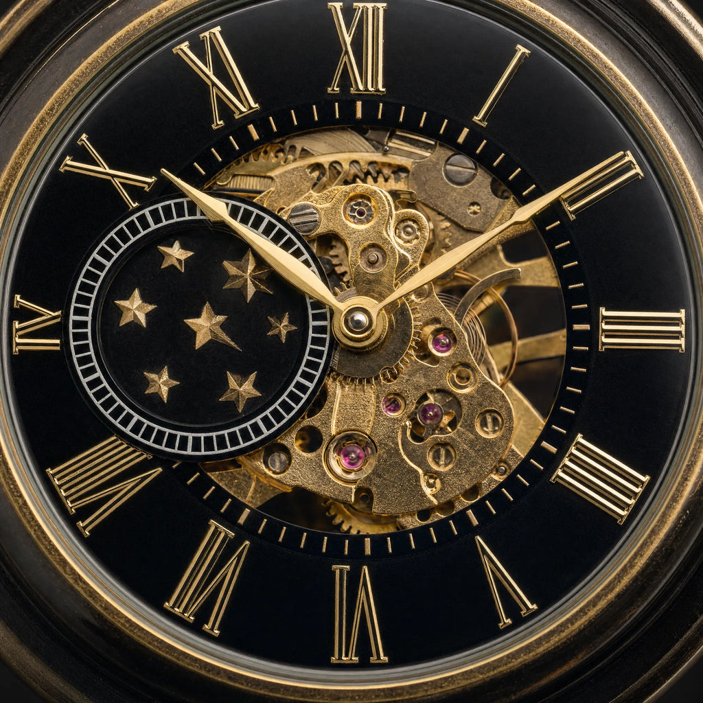 Royal Opera Pocket Watch Antique Roman Numerals