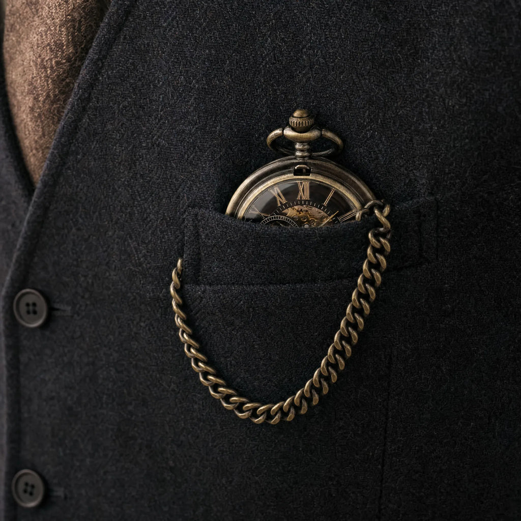 Royal Opera Pocket Watch Antique Roman Numerals