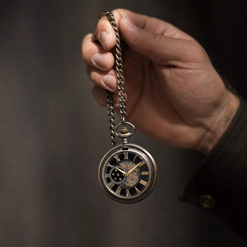 Royal Opera Pocket Watch Antique Roman Numerals