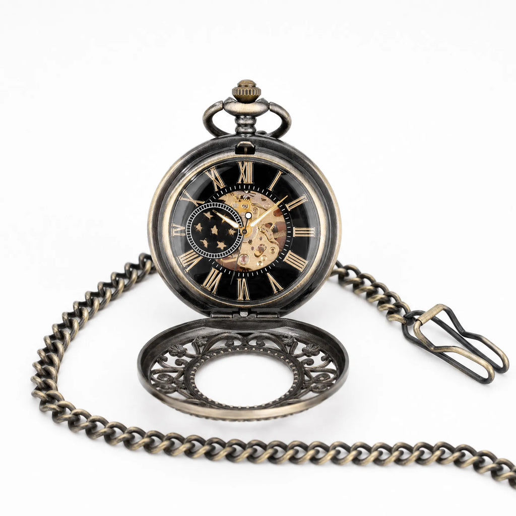 Royal Opera Pocket Watch Antique Roman Numerals