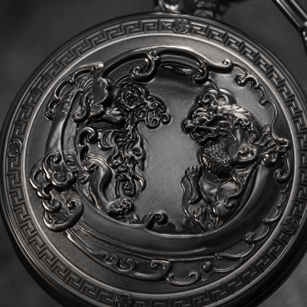 Royal Opera Pocket Watch Antique Skeleton Open