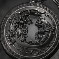Royal Opera Pocket Watch Antique Skeleton Open