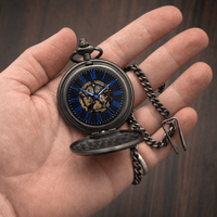 Royal Opera Pocket Watch Antique Skeleton Open