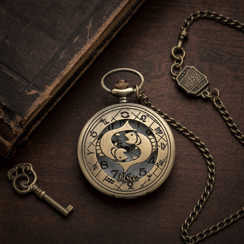 Royal Opera Pocket Watch Antique Style Quartz