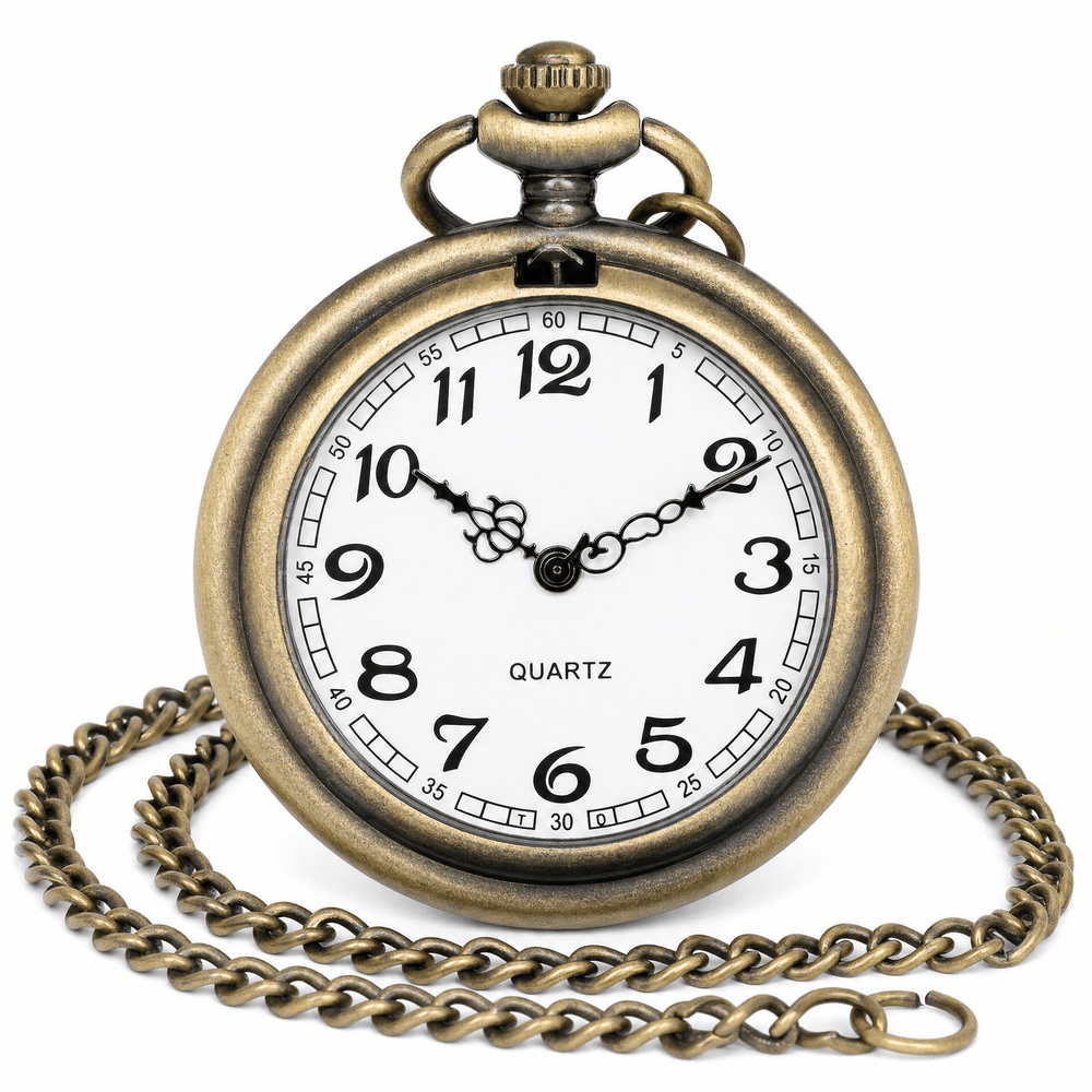 Royal Opera Pocket Watch Antique Style Quartz
