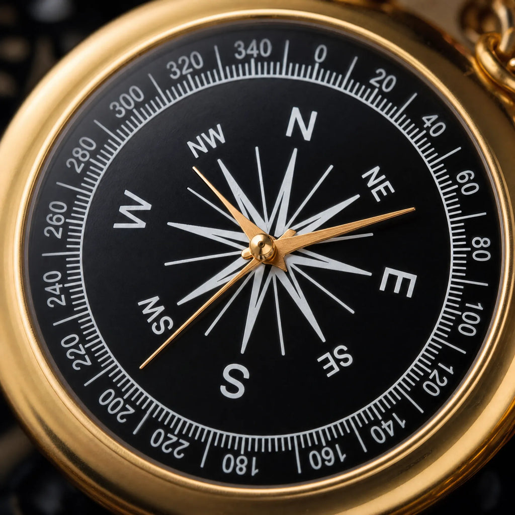Royal Opera Pocket Watch Compass Dial Groomsman