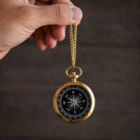 Royal Opera Pocket Watch Compass Dial Groomsman