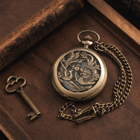 Royal Opera Pocket Watch Dragon Motif