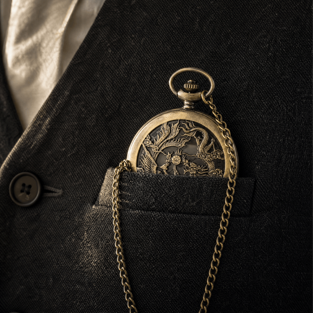 Royal Opera Pocket Watch Dragon Motif