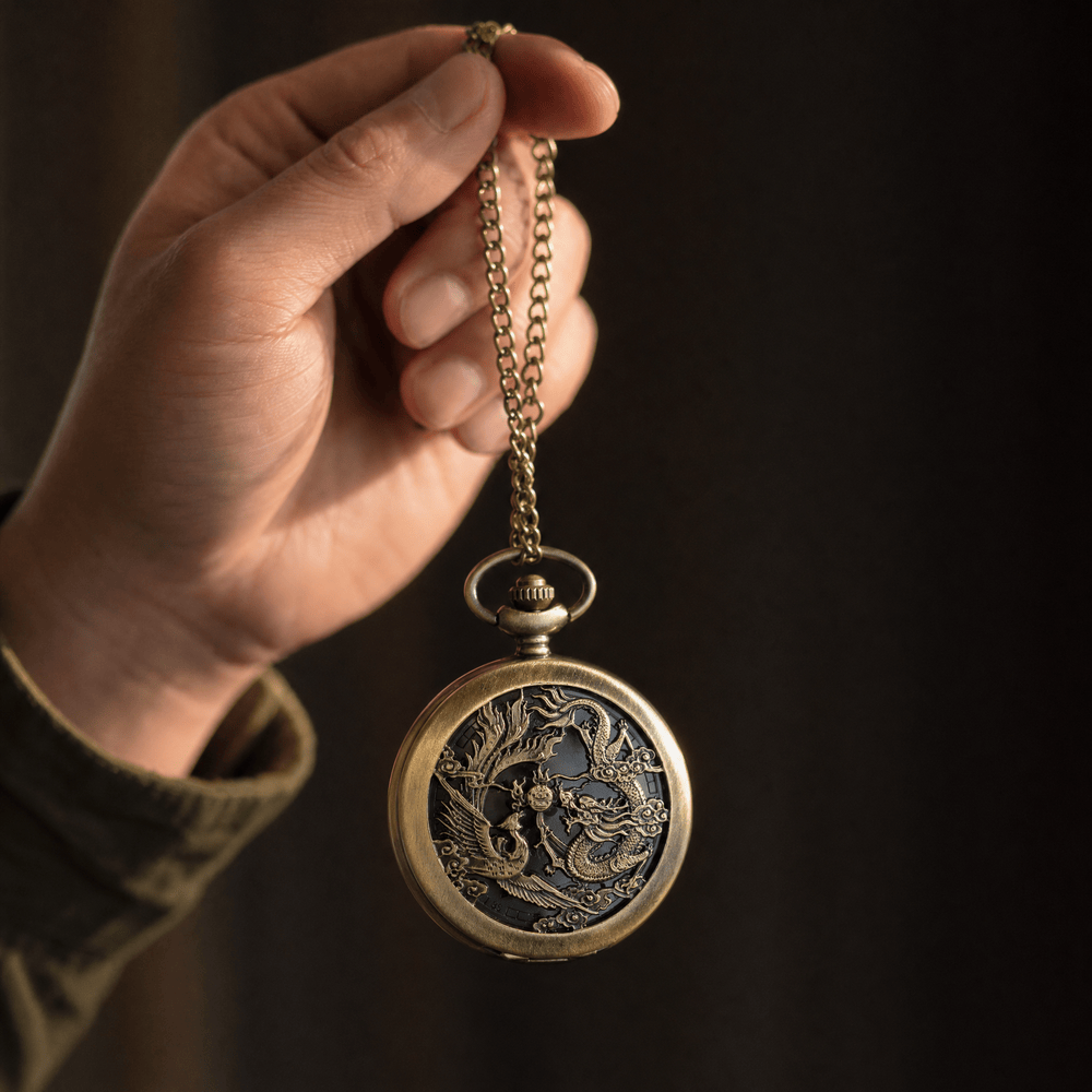Royal Opera Pocket Watch Dragon Motif