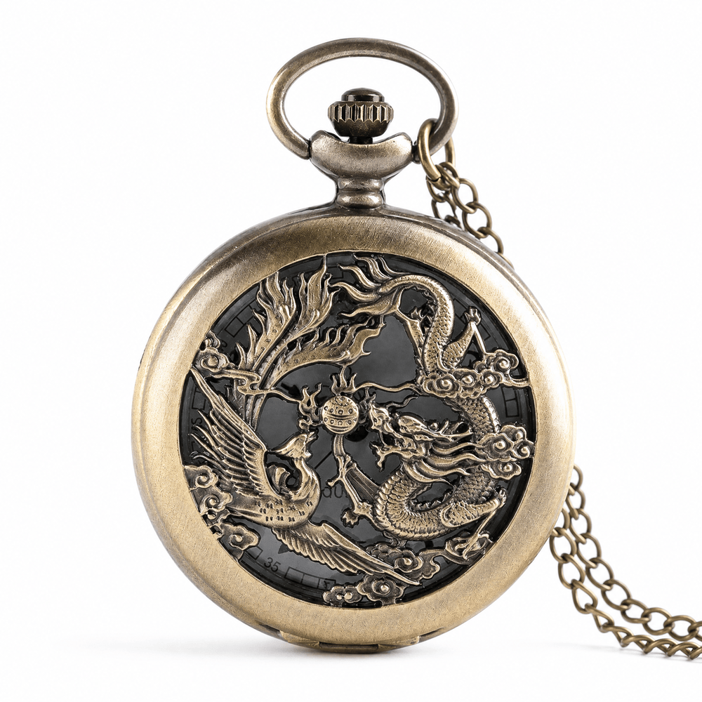 Royal Opera Pocket Watch Dragon Motif