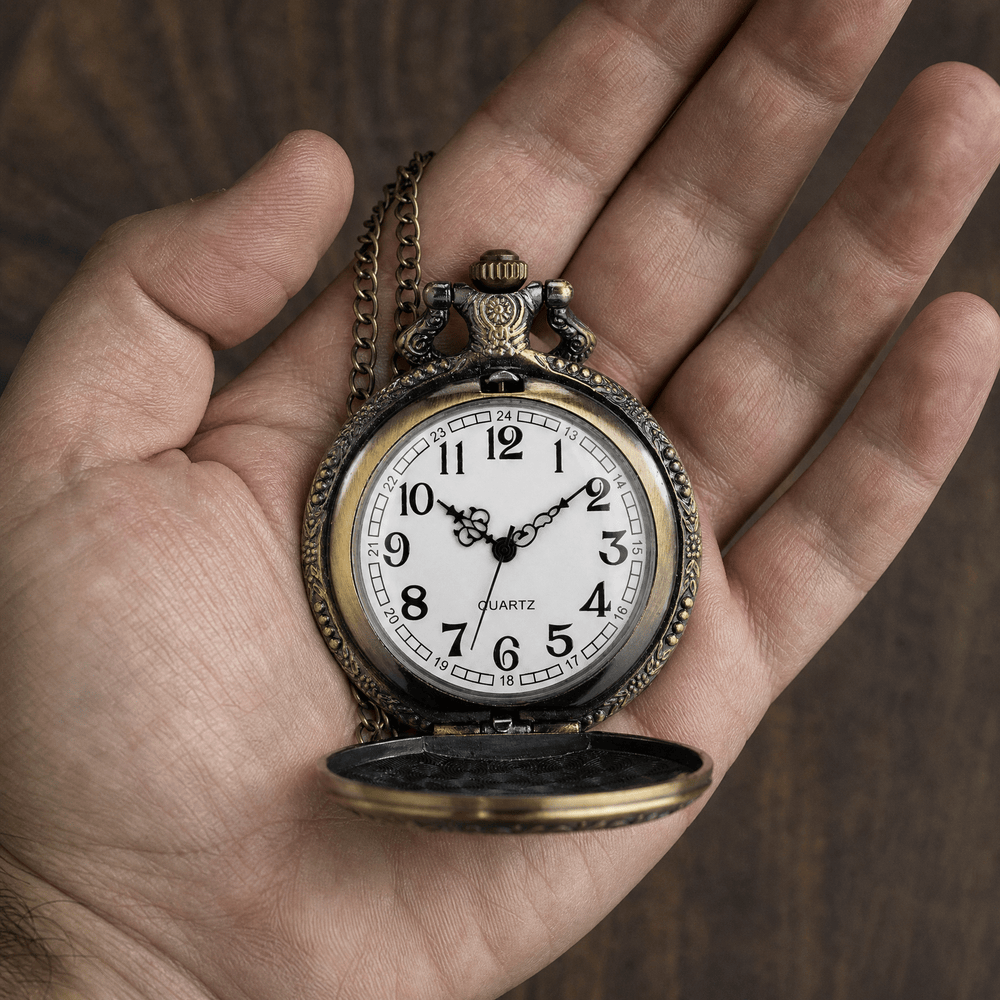 Royal Opera Pocket Watch Engraved Open Face