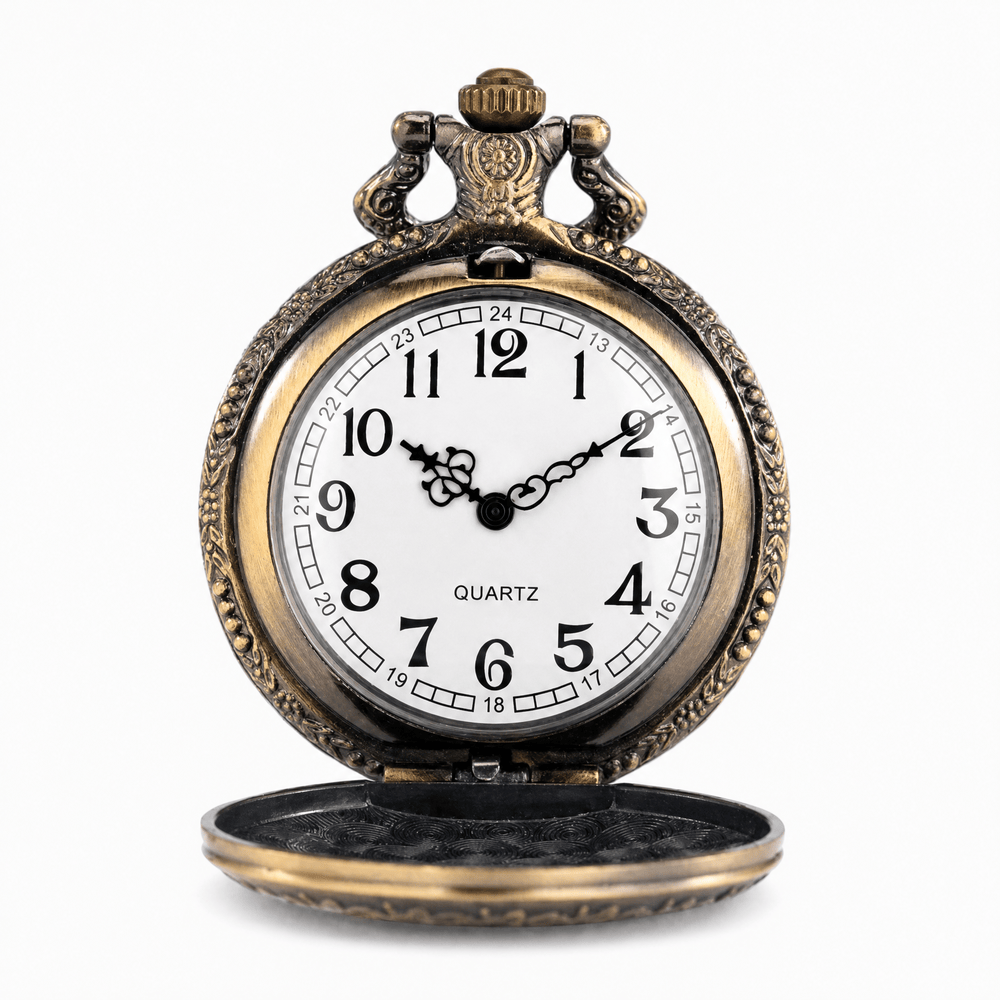 Royal Opera Pocket Watch Engraved Open Face