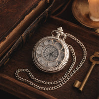 Royal Opera Pocket Watch Engraved Roman Dial