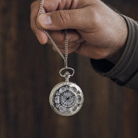 Royal Opera Pocket Watch Engraved Roman Dial