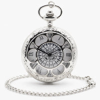 Royal Opera Pocket Watch Engraved Roman Dial