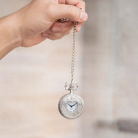 Royal Opera Pocket Watch Heart Skeleton