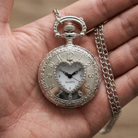 Royal Opera Pocket Watch Heart Skeleton