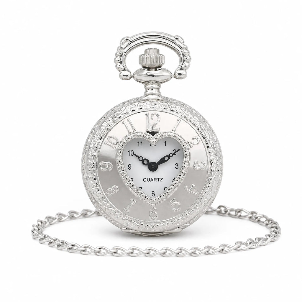 Royal Opera Pocket Watch Heart Skeleton