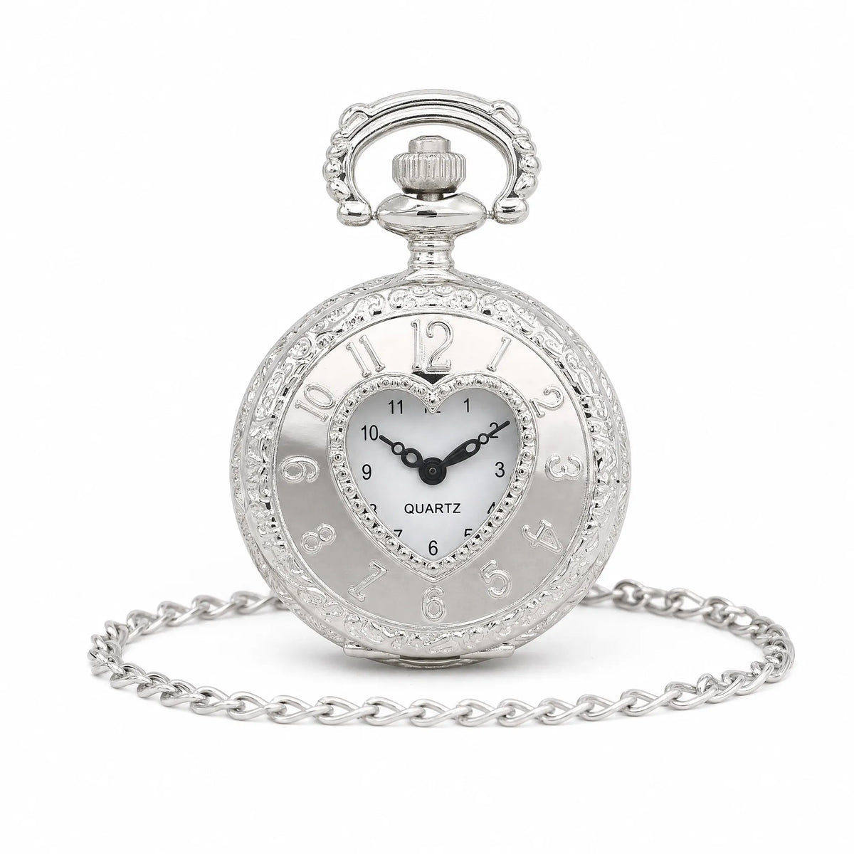 Royal Opera Pocket Watch Heart Skeleton