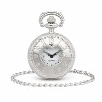 Royal Opera Pocket Watch Heart Skeleton