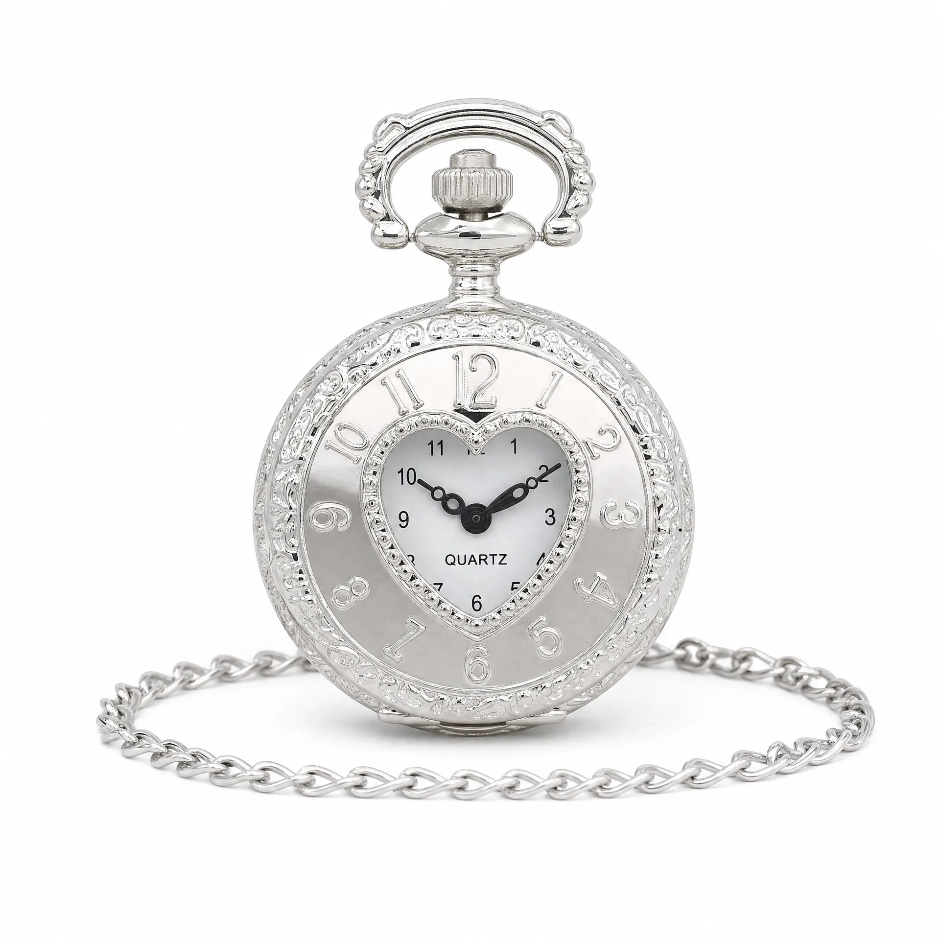 Royal Opera Pocket Watch Heart Skeleton