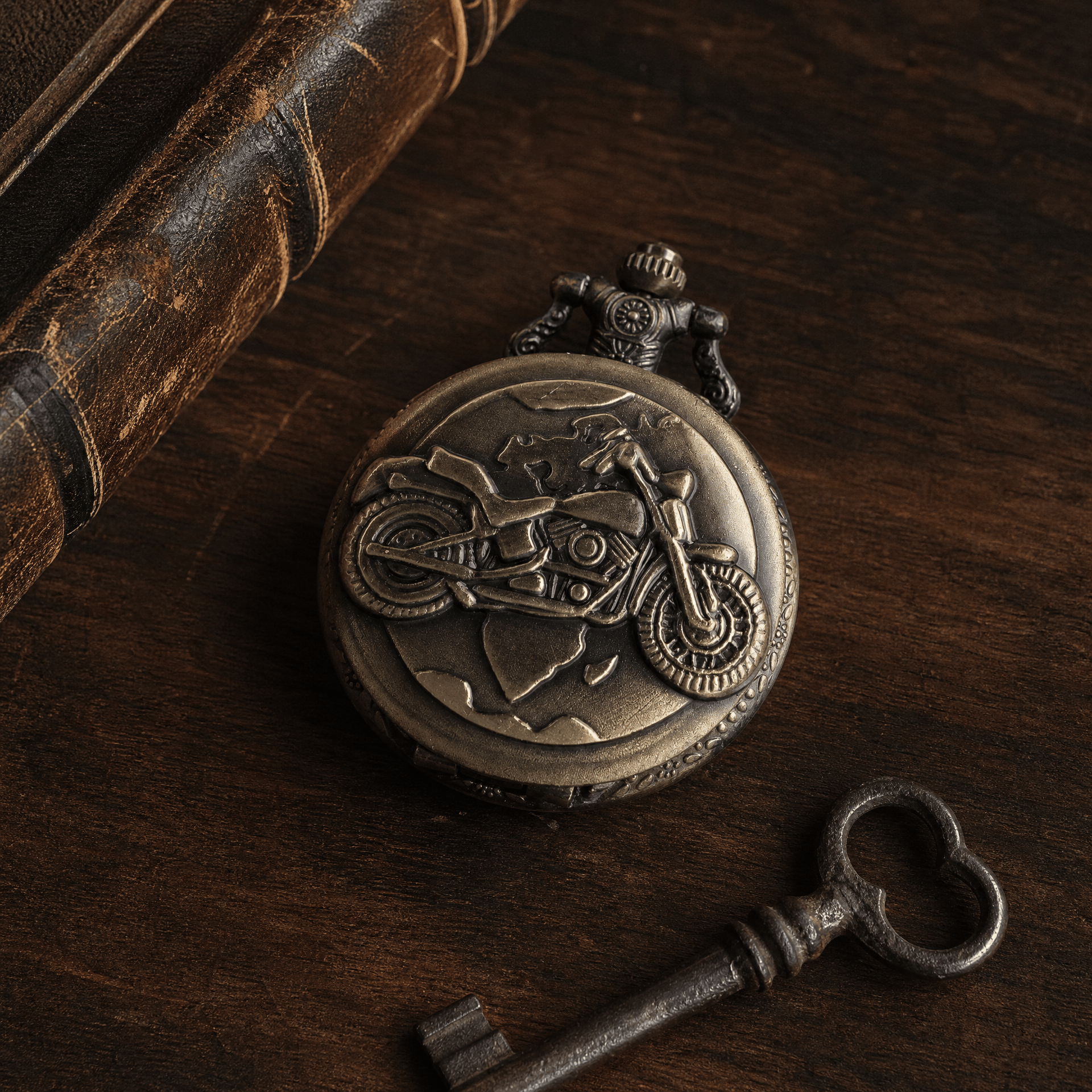 Royal Opera Pocket Watch Hunter Case For Men