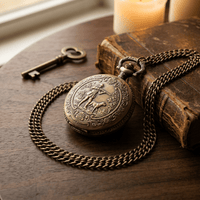 Royal Opera Pocket Watch Hunter Case Quartz