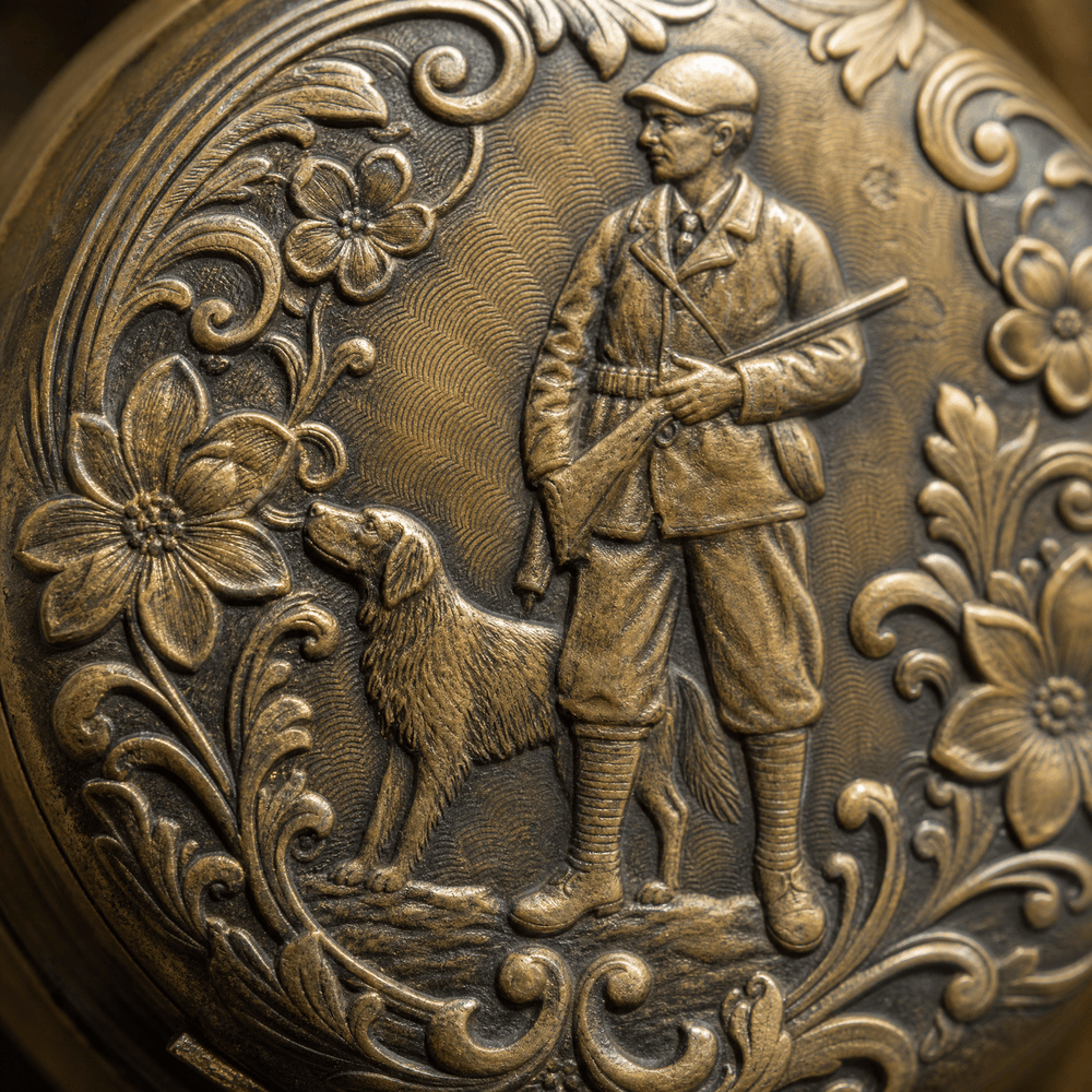 Royal Opera Pocket Watch Hunter Case Quartz